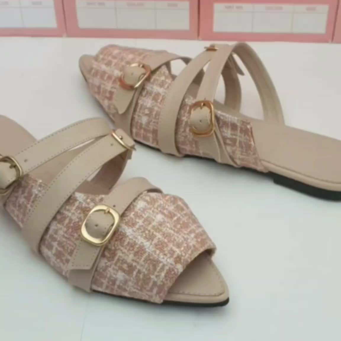 Sepatu Wanita Slip-On Flat Shoes ARK-035