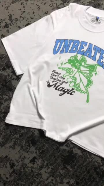 BOXY OVERSIZE T-SHIRT STILL UNBEATEN SHARE YOUR MAGIC COTTON COMBED 24s DISTRO