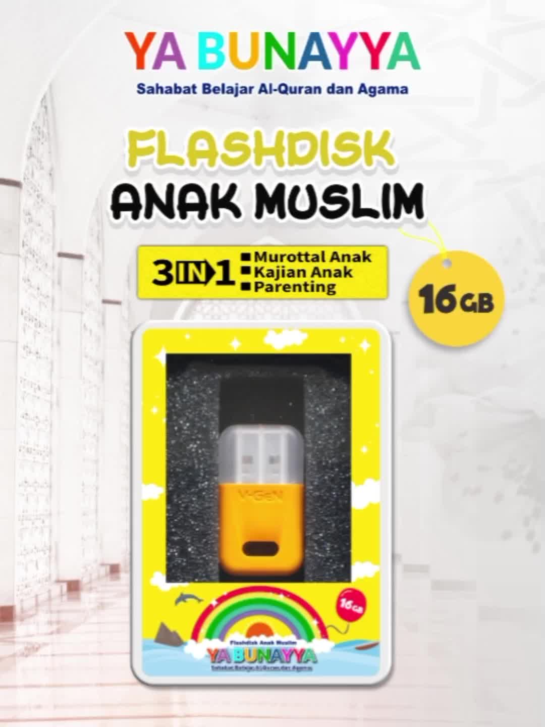 Flashdisk Murottal Anak Ya Bunayya