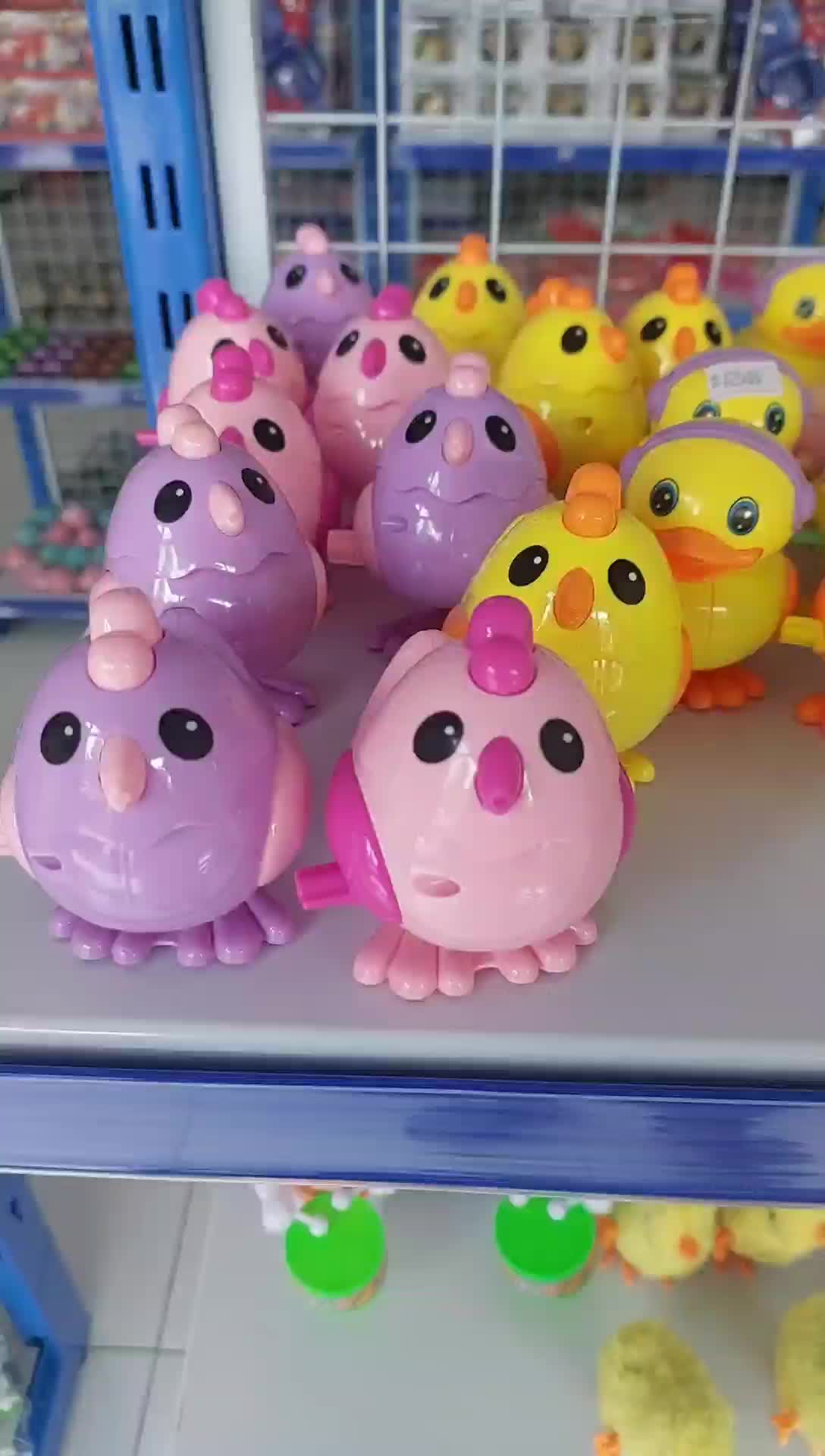 Mainan Bebek dan Ayam Mini Bergerak Premium untuk Anak - Toy