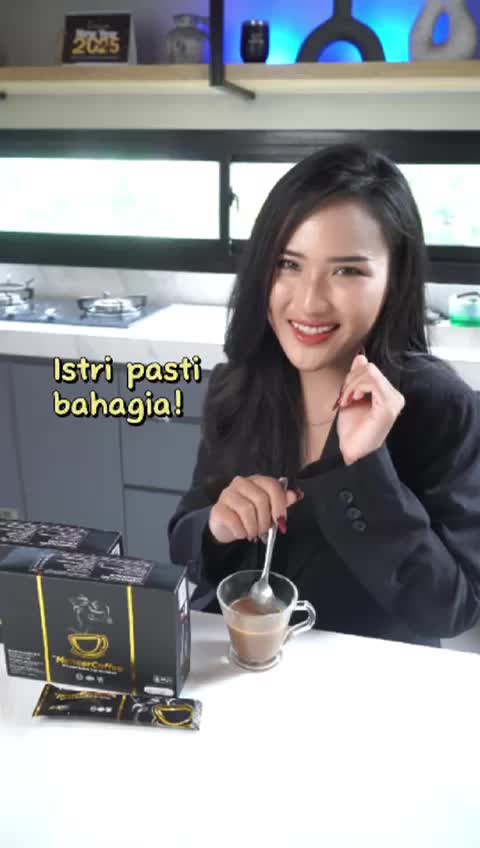 New Moncerr Kopi Premium Dengan Formula Baru untuk Pria Halal & BPOM  - 1 Box Isi 8 Sachet Nikmat Segar & Manfaat Luar Biasa