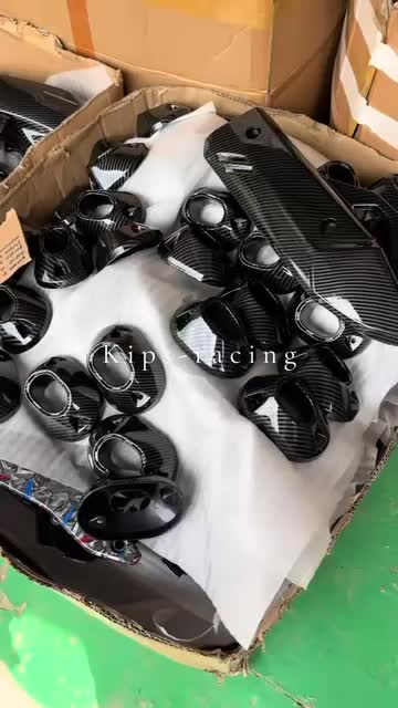 PAKET CARBON MONCONG DAN TUTUP KNALPOT PCX 160 2 PCS / Paket tutup knalpot pcx 160 carbon muffler pcx 160 carbon vario 160 carbon Motor Motorcycle