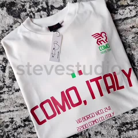 Como | True White | 250 GSM | Oversize Fit | Kaos