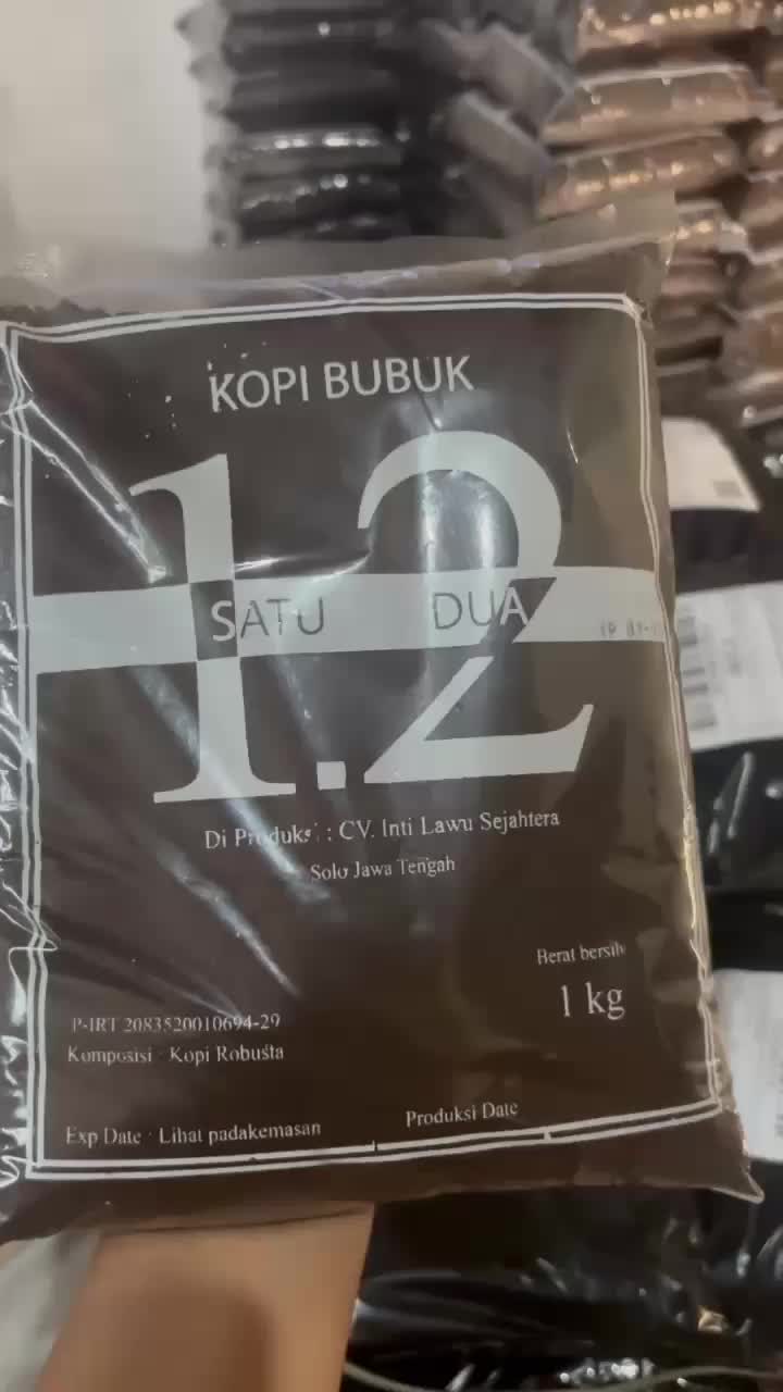 Coffe robusta bubuk 1.2 kopi pahit