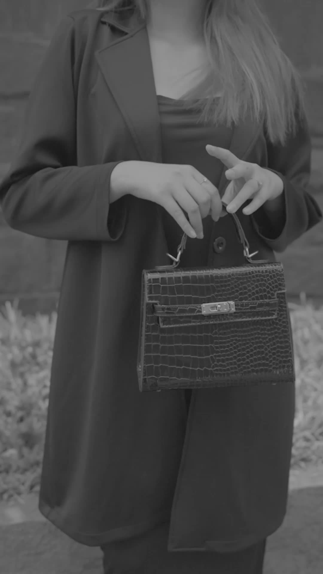 CEKA PRO Tas Sling Bag Tas Wanita Tas Selempang Handbag Tas Kulit PU Croco - Carie Bag