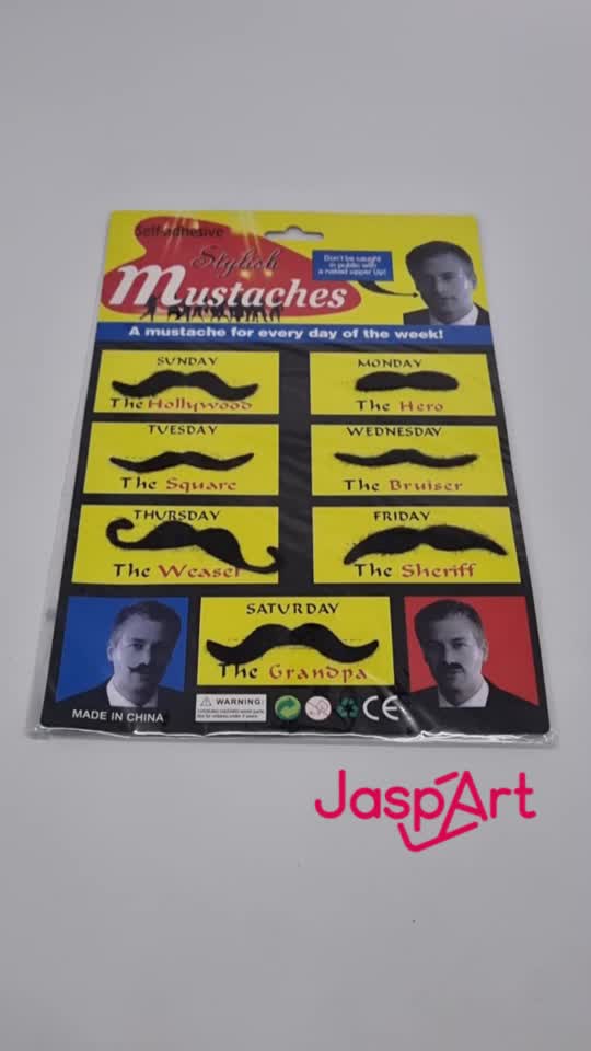 KUMIS PALSU MAINAN ANAK DEKORASI WAJAH HALLOWEEN FAKE MUSTACHE TOYS