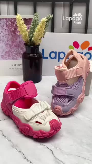NEWKIDS Sepatu Sandal Casual Anak Perempuan Karet Velcro Korea Usia 1 11 Tahun Type MGA