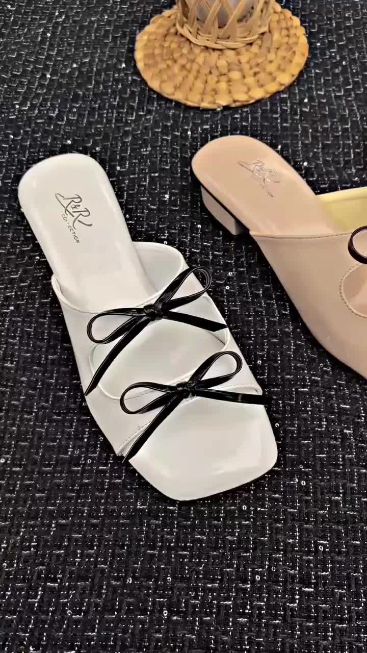 SELENA Sandal heels 3 cm Sandal wanita kekinian Sandal hak tahu