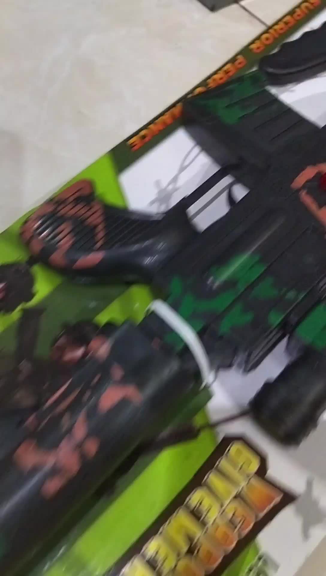 Mainan tembak-tembakan Gun - Tentara bunyi kretek