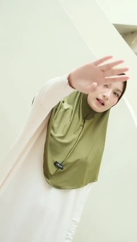 Bergo Jersey Hijab Instant Size L kerudung instan kekinian jilbab instan wanita Kerudung Sekolah Grade A Muslim Nyaman Busa Casual Panjang Simple Variasi