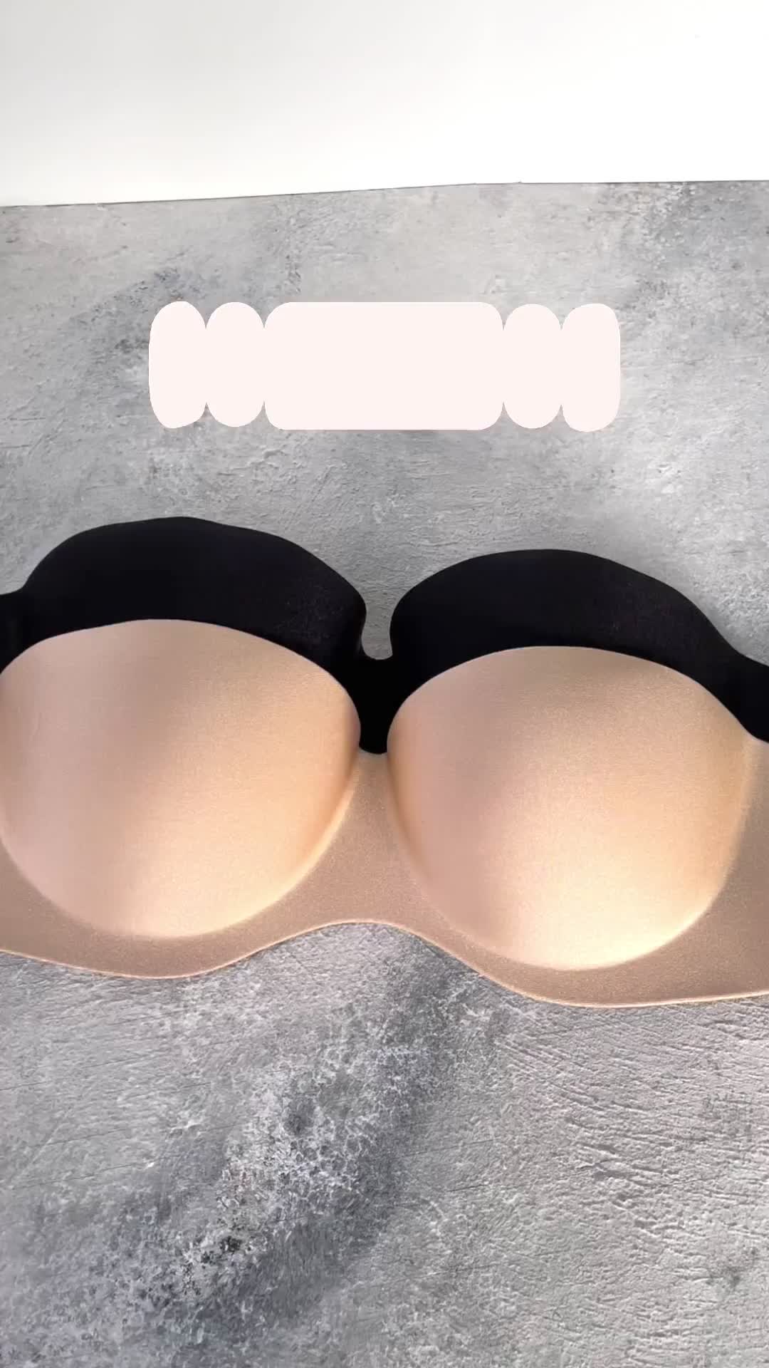 Tally 221 Biobra Bra Push Up Double Strapless Seamless Cup A - B Invisible Tali Transparan 2 strap | bra pengangkat payudara