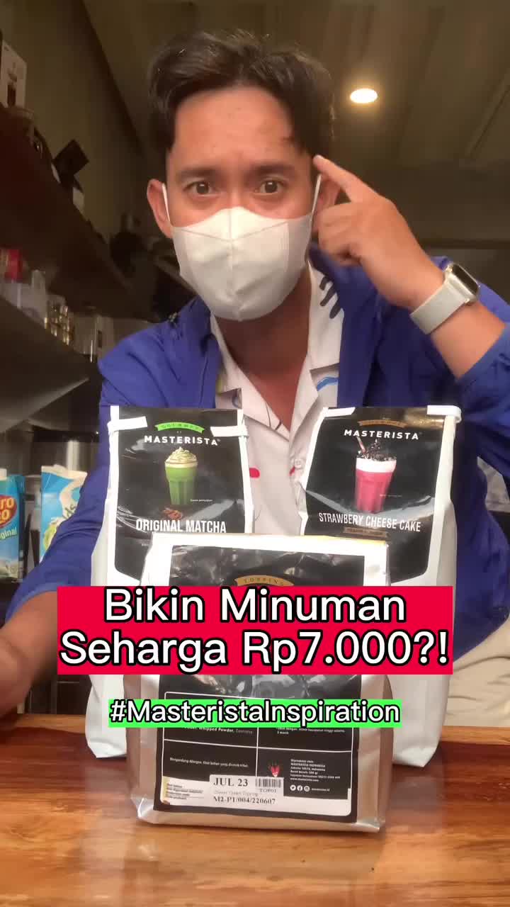 Bubuk Minuman strawberry cheese cake