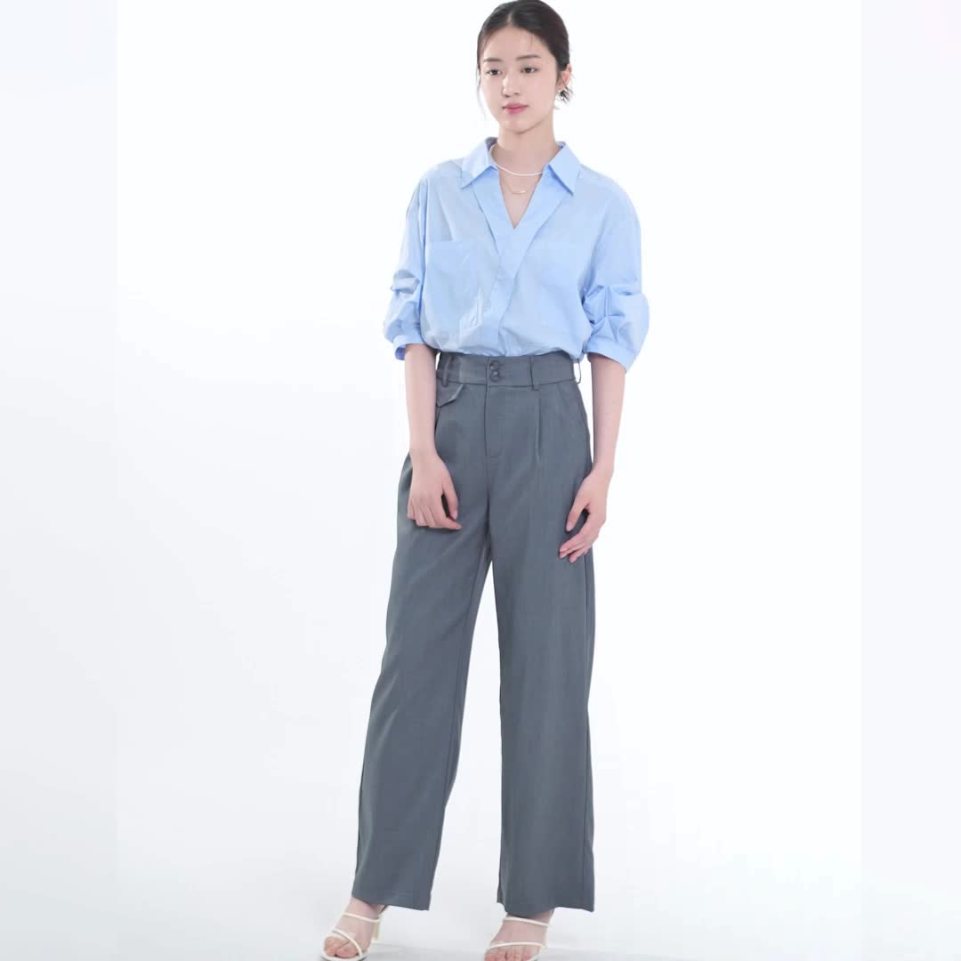 Nonmoi - Sandra Celana Wanita Casual Kulot