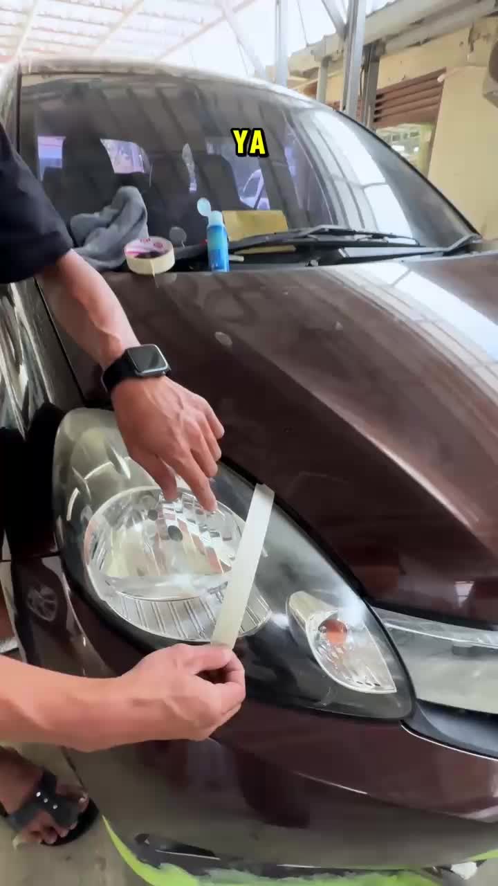 HEADLAMP CLEANER Pembersih Mika Lampu Menguning dan Kusam pada Kendaraan Mobil dan Motor - GARASI AGAN TANGERANG