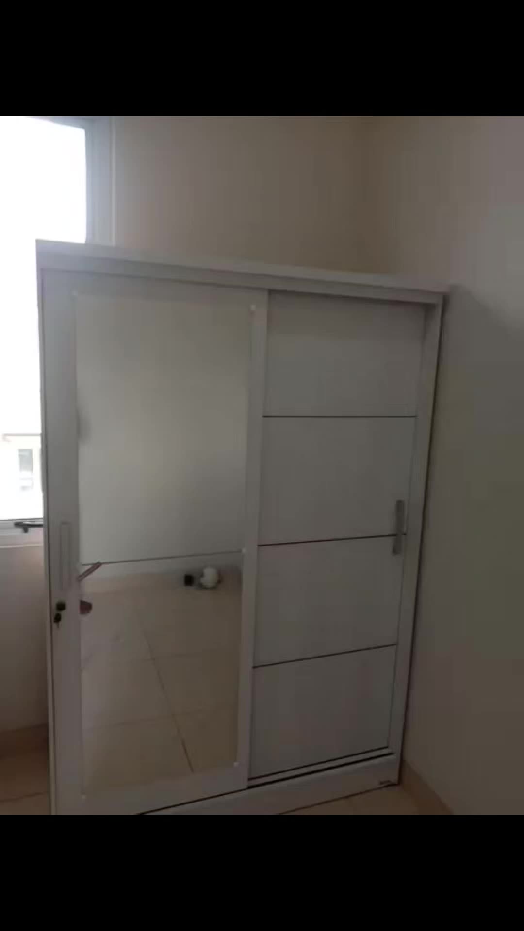 Lemari Pakaian 2 Pintu Sliding Besar + Cermin LPT 2006 Harga Pabrik