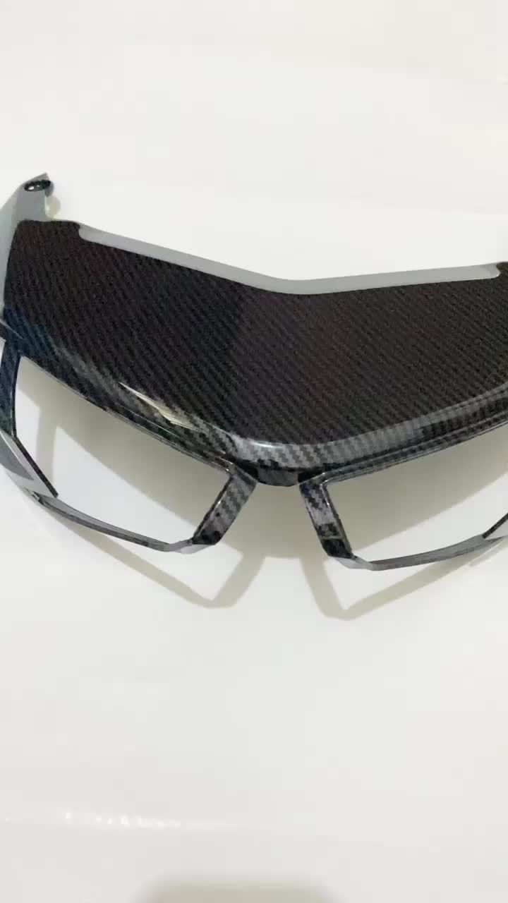Ducktail Nmax New Karbon Sirip Lampu Stop Nmax New 2020-2022 Cover Topi Lampu stop Nmax New 2020-2022 Merk Nemo Original