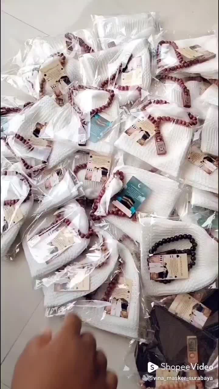 1 PCS OLEH - OLEH HAJI DAN UMROH 1 PCS PECI RAJUT DEWASA 1 PCS TASBIH 33 BUTIR FREE KARTU UCAPAN Kopiah Songkok Muslim Pria Turki Santri