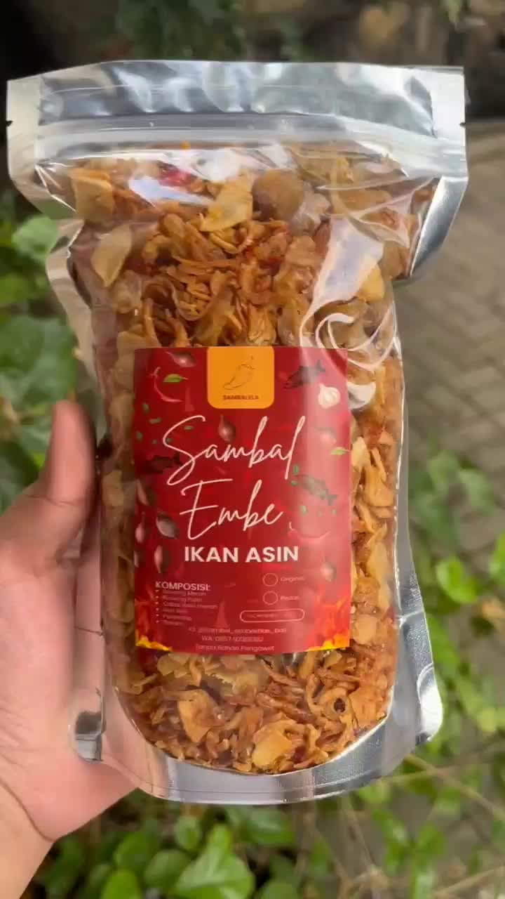 Sambel Embe Khas BALI ''Kriuk Gurih Pedas"