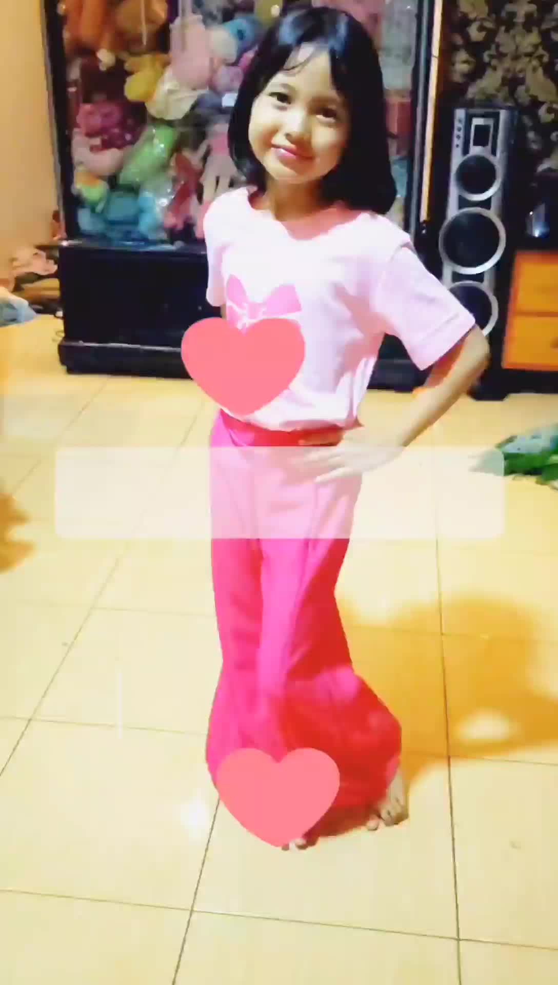fashion anak Terbaru On set Anak perempuan Setelan fashion karakter vita Beterme 1 set anak ootd cutbray terlaris baju kaos