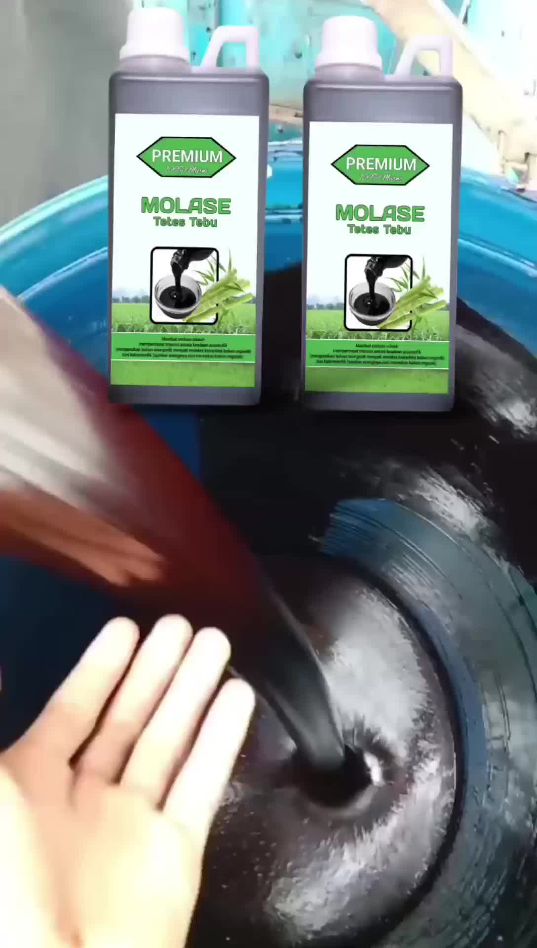 MOLASE TETES TEBU PREMIUM BERMANFAAT BUAT TERNAK KEMASAN 1KG