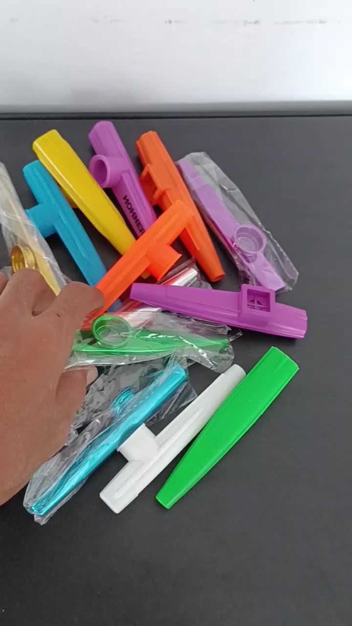Kazoo Metal Zebra Tsai Alat Musik Tiup