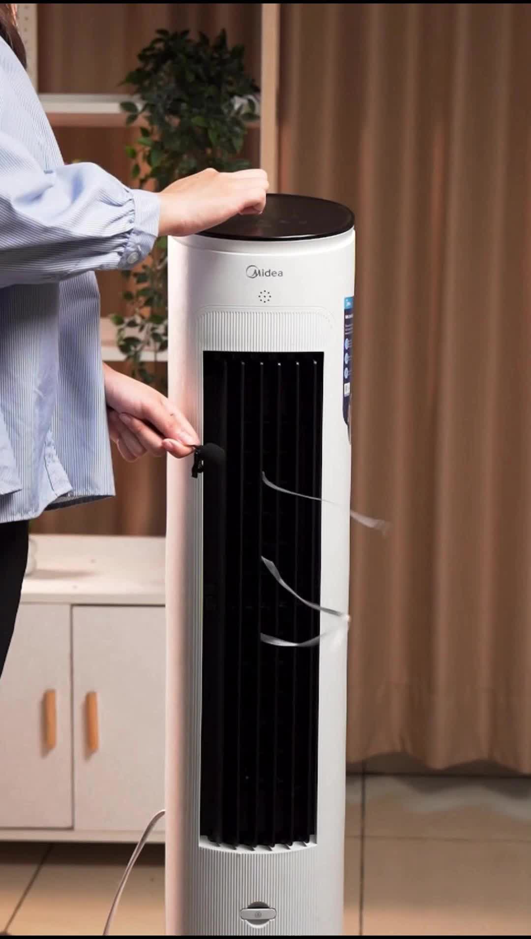 Midea 3-in-1 Evaporative Air Cooler MAC-400R0-APW 4 Liter Ionizer Diffuser Remote Control