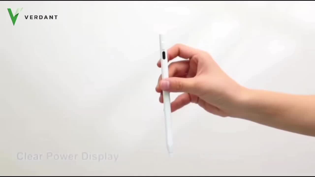 VERDANT STYLUS PEN PENCIL VP-101 WITH DIGITAL DISPLAY PALM REJECTION FOR ANDROID/IOS TABLET
