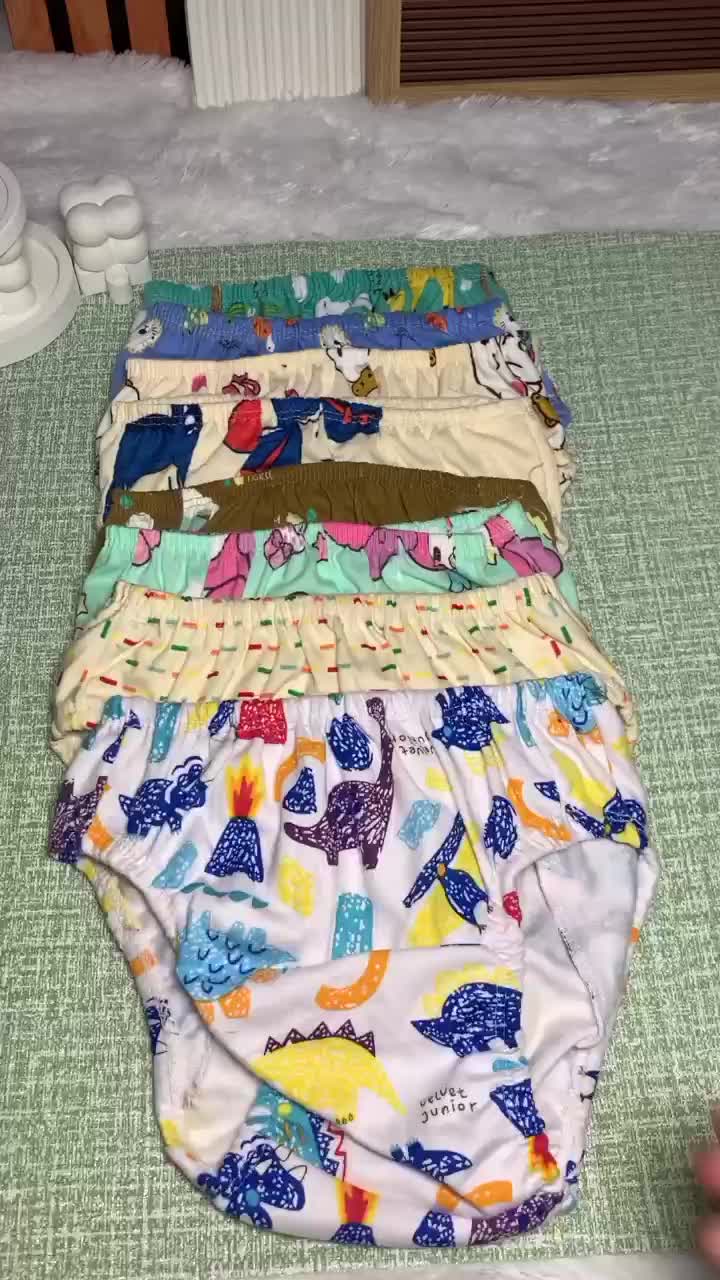 6 PCS Celana Dalam Anak  babydoll Untuk usia 1-5 th Anak laki-laki dan Perempuan