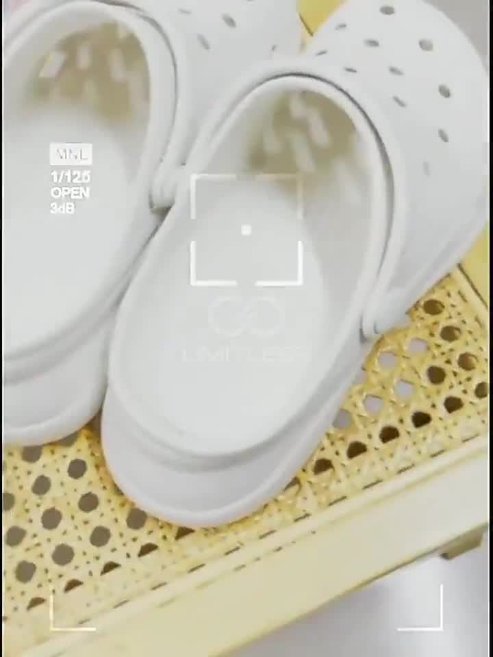 Limitless - Sandal Wanita Slip On Baim Fuji Polos Viral Sandal Cewek Selop Wedges Sendal Karet premium sandal  baim  raksasa