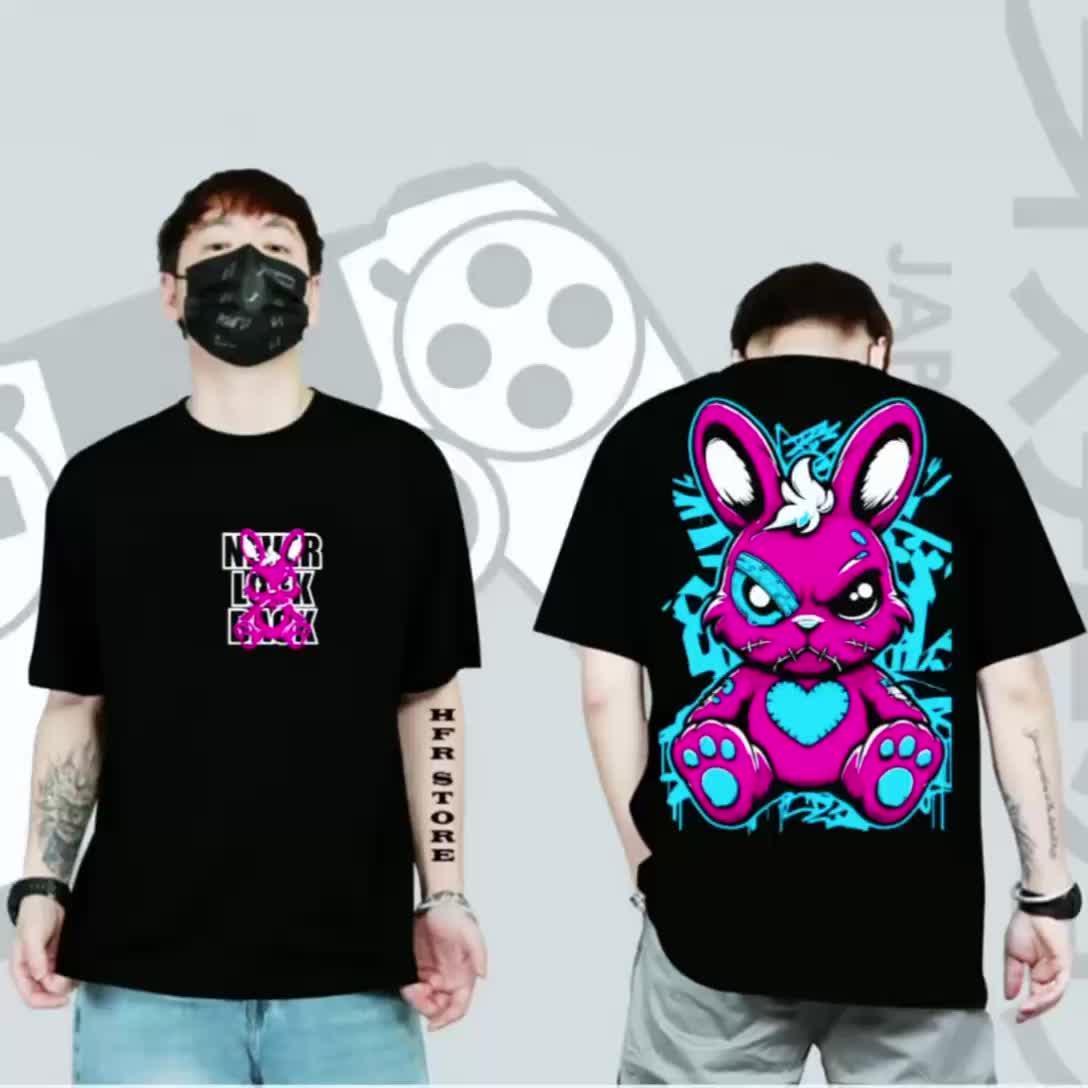TERBARU KAOS T-SHIRT DISTRO PRIA DEWASA TERLARIS LENGAN PENDEK MOTIF BERGAMBAR COUPLE OVERSIZE VIRAL