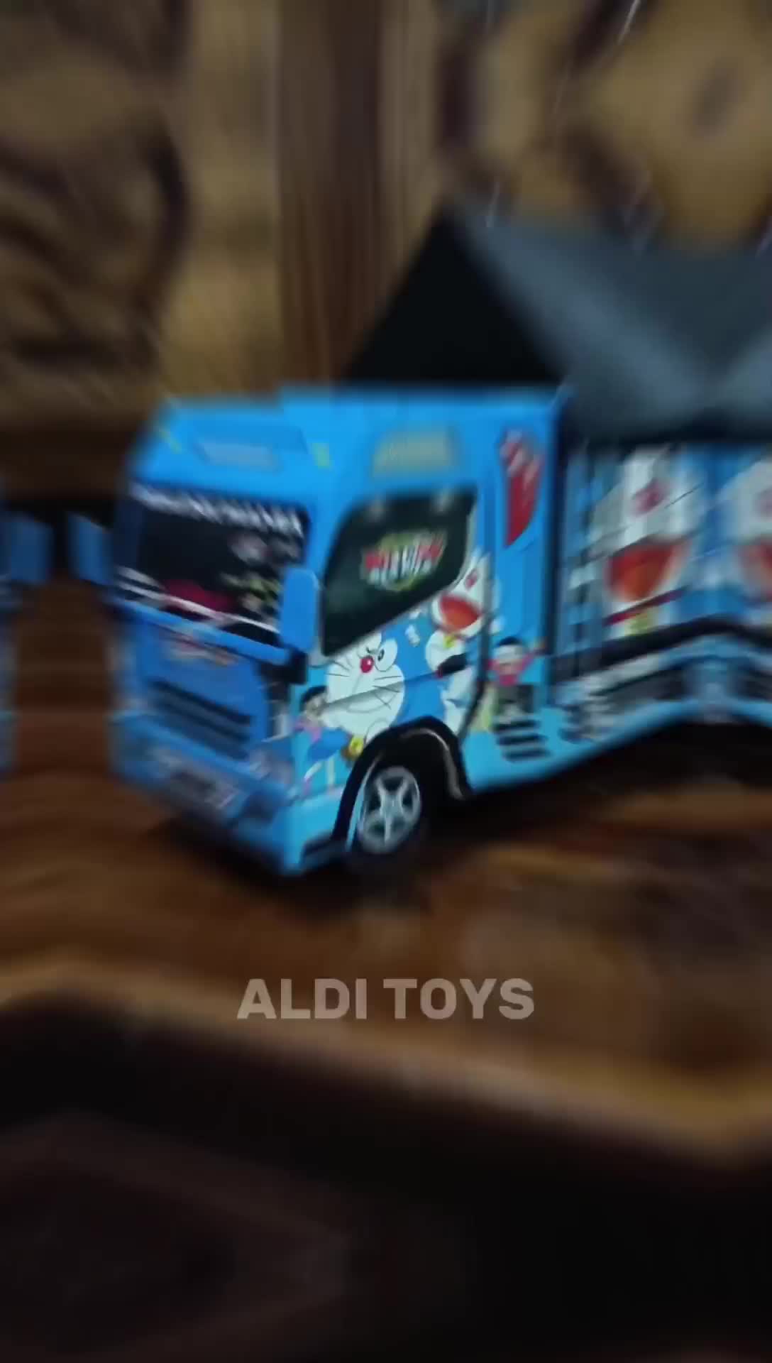 Miniatur Truk Oleng Kayu Mainan Truk Roda Bisa Belok Full Lampu Led Kelap Kelip Dan Terpal Toys