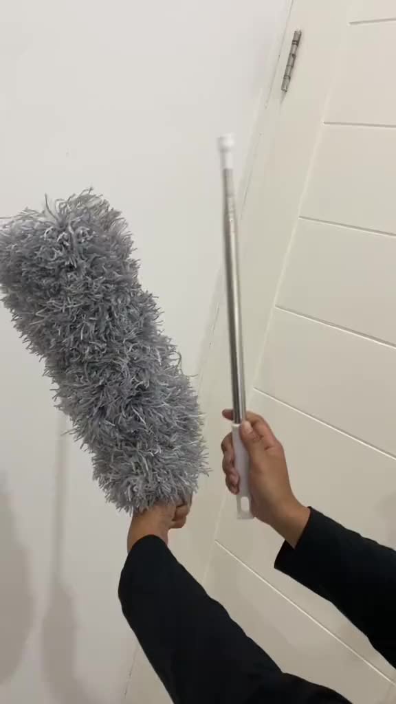 NEXXIO Kemoceng 2,8 Meter Microfiber Magnet Debu bisa tekuk Adjustable / Alat Pembersih Rumah Multifungsi
