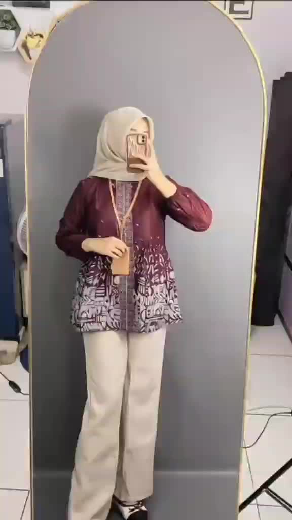 Atasan Baju batik wanita Terbaru Modern monalisa batik kantor terbaru asli pekalongan Batik Formal Katun Motif Kerja Seragam Kantor Santai