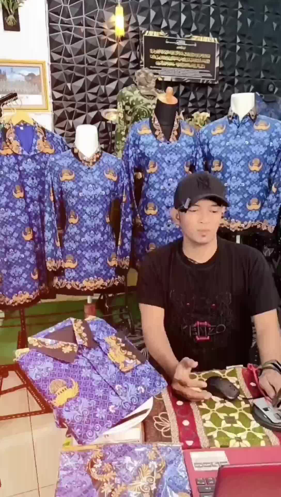 Baju Korpri Resmi Pria dan Wanita berlapis Furing kain katun c40s sritex