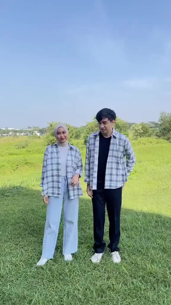 Kemeja Flanel Wanita Atasan Lengan Panjang Model Elegan - Atasan - Baju