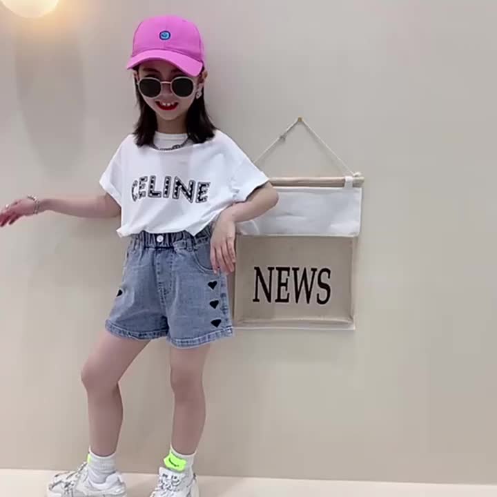 4 - 13 Tahun Celana Pendek Anak Perempuan Dan Celana Jeans Pendek Untuk Fashionable Dan Trendi Fashion Celana Pendek Anak Celana Jeans Anak