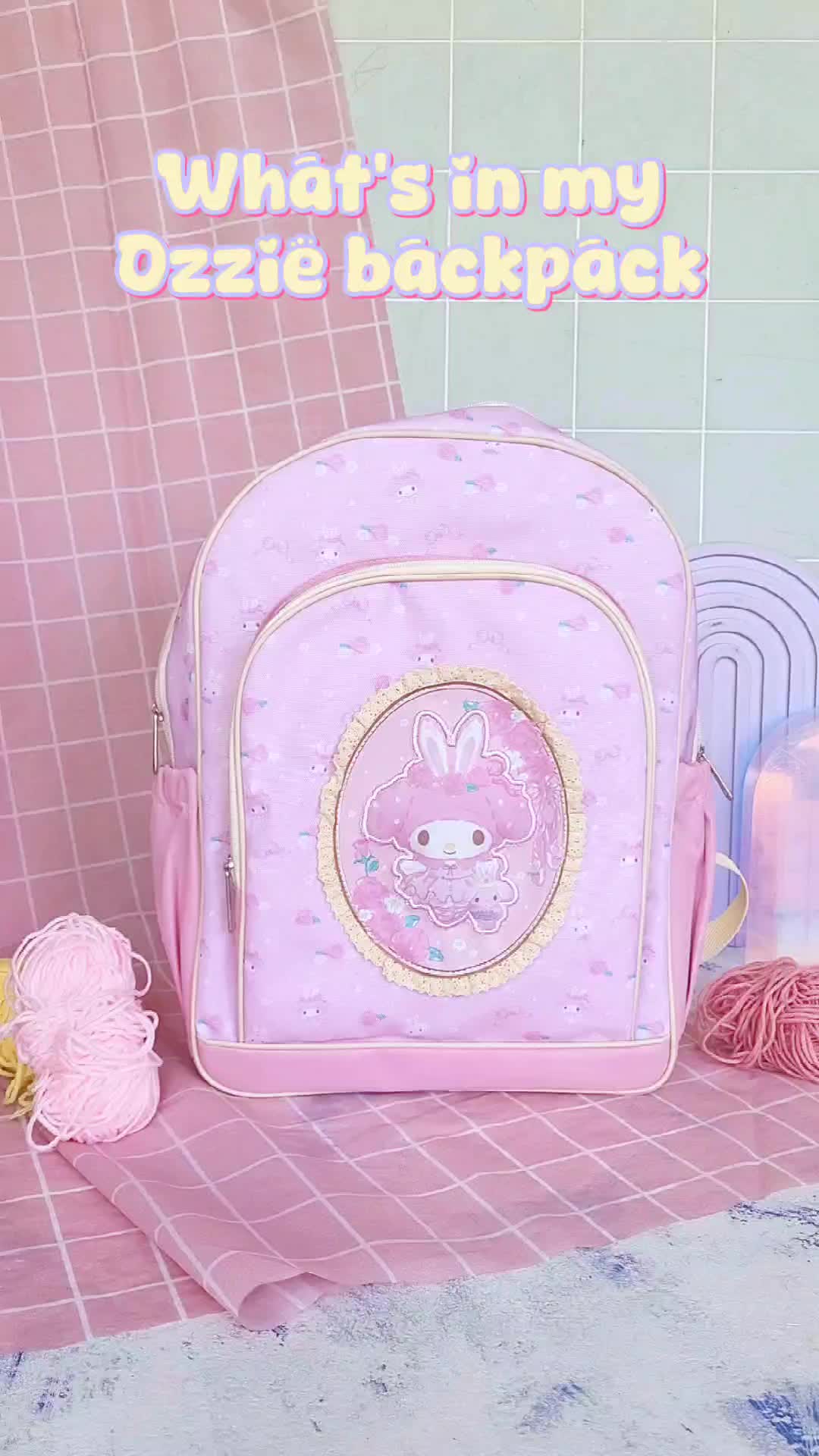 MLF Goods - Ozzie Backpack Tas Ransel Sekolah Anak