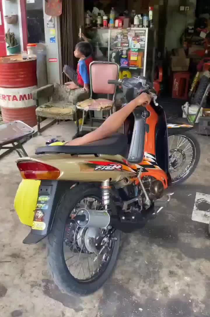 Knalpot Standar Racing Fiz R slip On Slincer Non Almunium