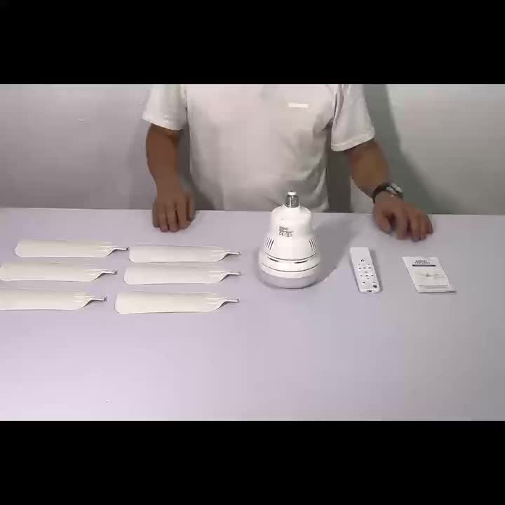 Kipas Siling LED Cekap Tenaga dengan Motor Senyap danAlat Kawalan Jauh -Home, Lighting