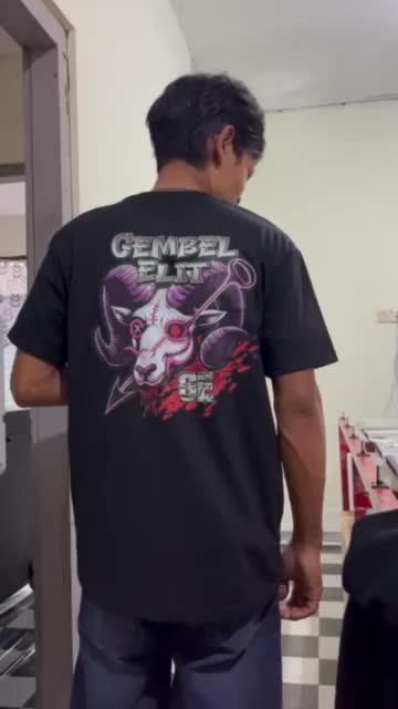 Kaos Domba Destro Gambar Domba keren sobat ngarit wedus Bahan 24s Caton Combed