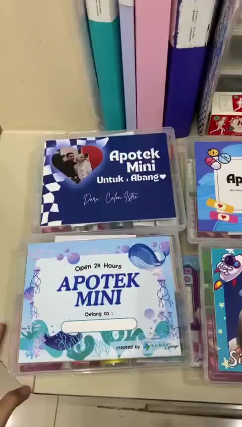 Apotek Mini | ( BOX AJA ) Kado Untuk Pacar | Kotak Apotek Mini | Emergency Box Hadiah