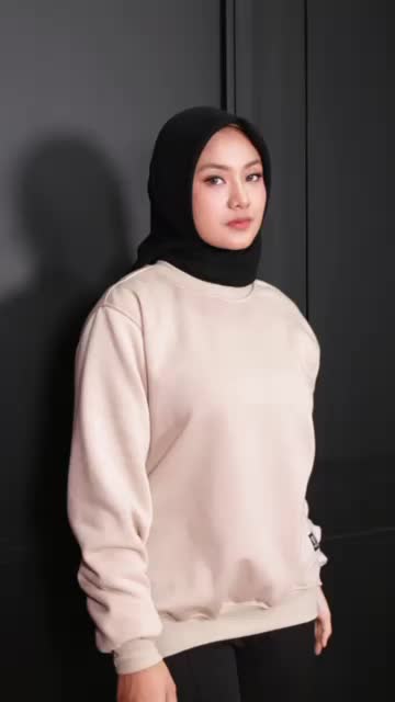 SKYSTREET Sweater Crewneck Polos Pria Wanita Tebal Premium