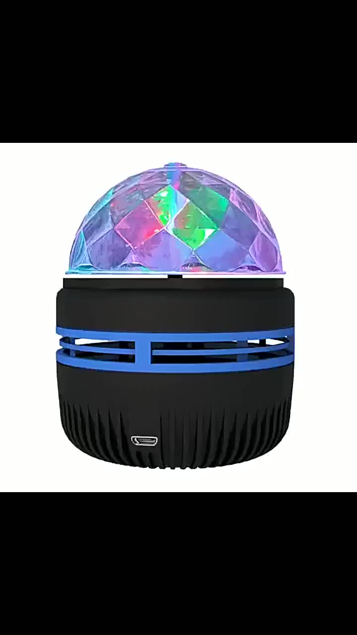 Lampu Tidur Starry Proyektor Aesthetic Kristal LED Bulan Bintang Hias Galaxy Kamar Untuk Pesta