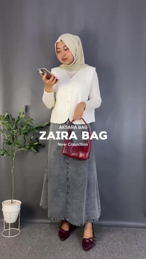 Top Handle Bag AksaraZaira / Tas Selempang Wanita / Tas Tangan Jinjing Cewek Kekinian