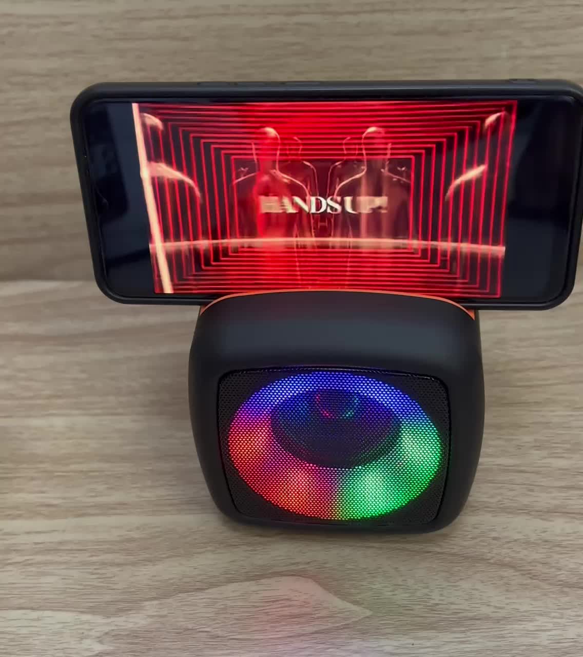 SPEAKER BLUETOOTH PORTABLE FULL BASS LED RGB WIRELESS SPEAKER DISCO SERIES X911