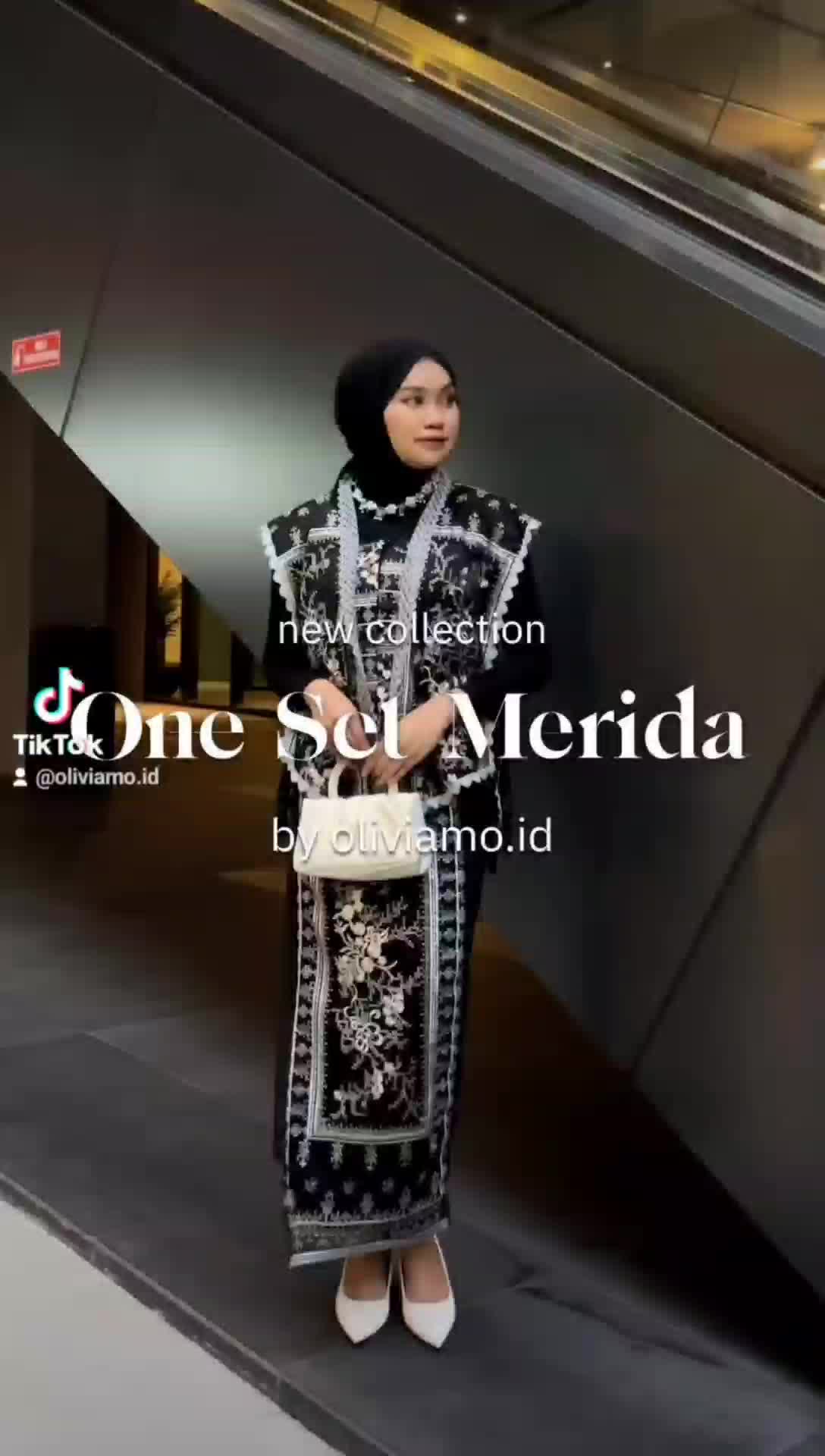 OLIVIAMO Merida Set Vest Rok Lilit All Size - Setelan Pesta
