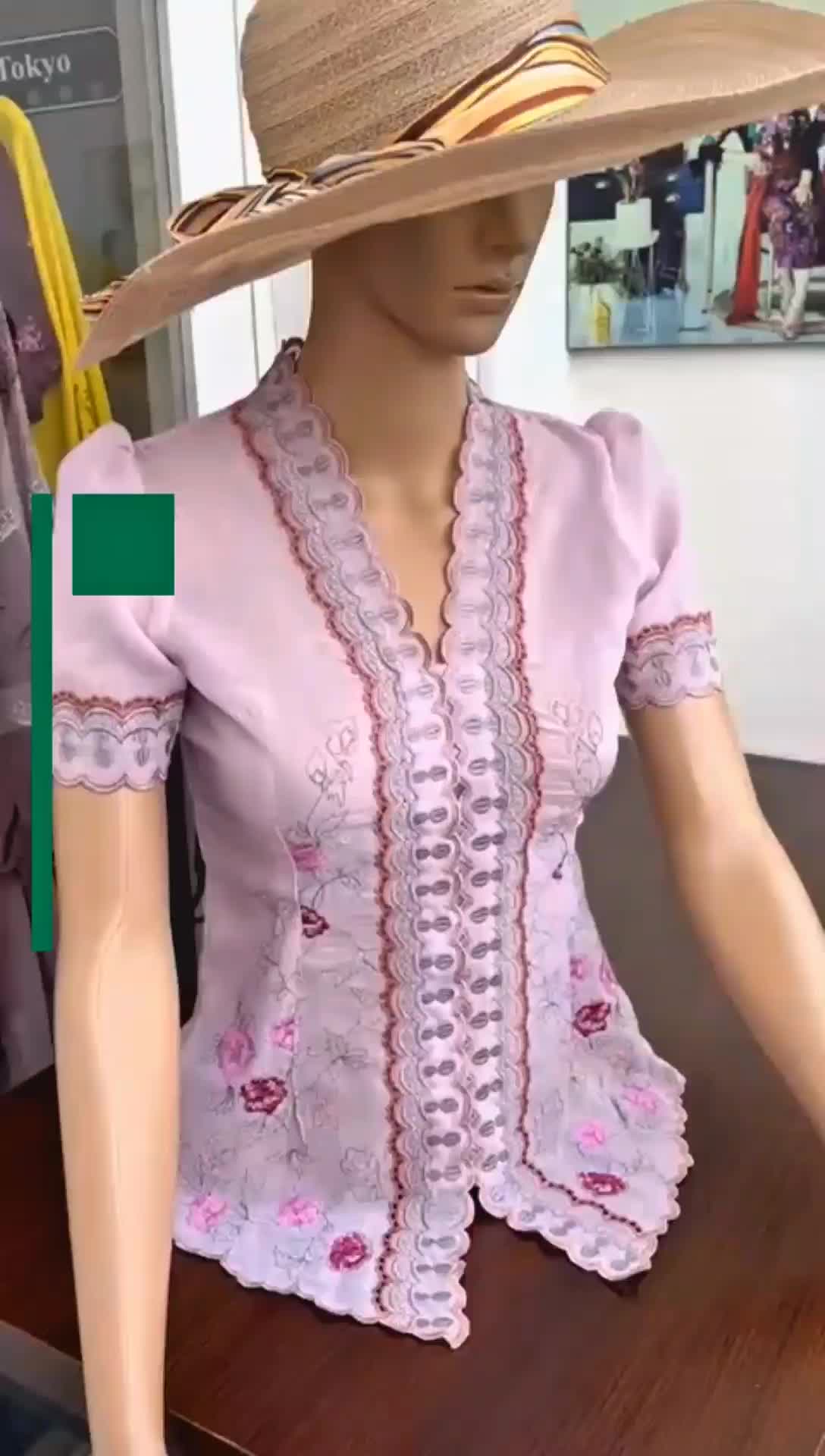 KEBAYA JADI_ MAWAR RAMBAT VERSI tangan pendek by ANAKEBAYA