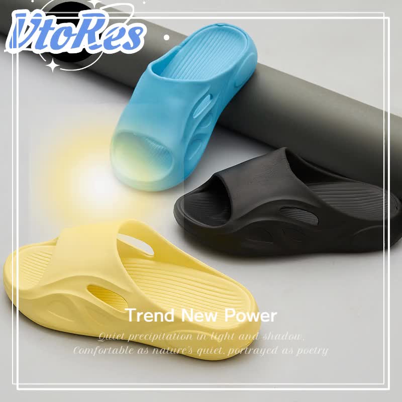 VtoRes 2025 Sandal Slop Anak Remaja Size 30-35 Sendal Selop Karet Polos dan Loreng Sandal Kaki Sepatu Fashion