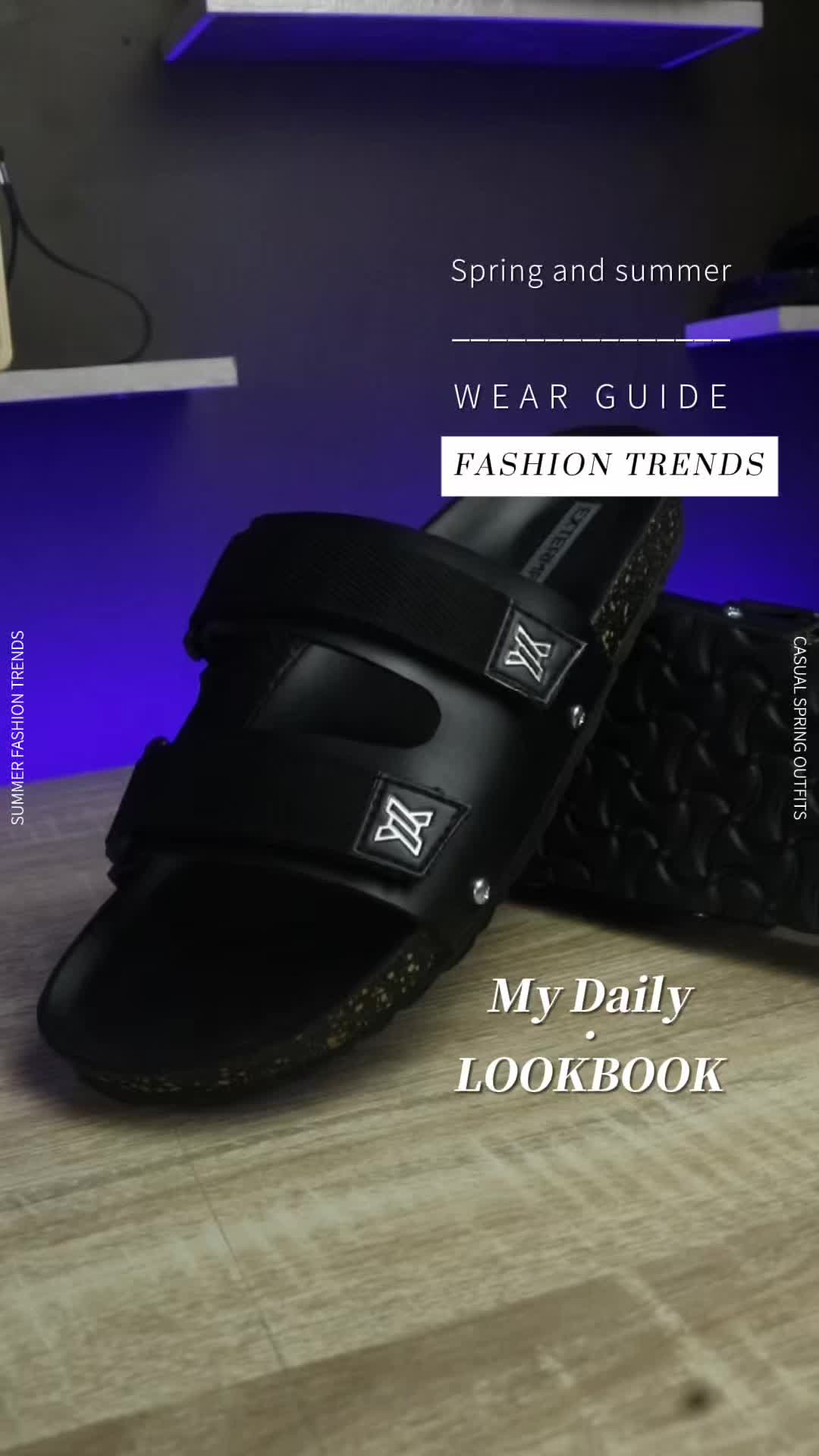 Extermal - Sendal Casual Sandal Selop Pria Terbaru Kekinian Ex031 Kasual