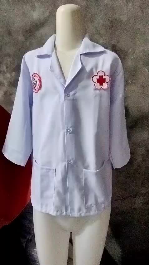 KOSTUM DOKTER ANAK / JAS DOKTER ANAK USIA 1 - 13 TH